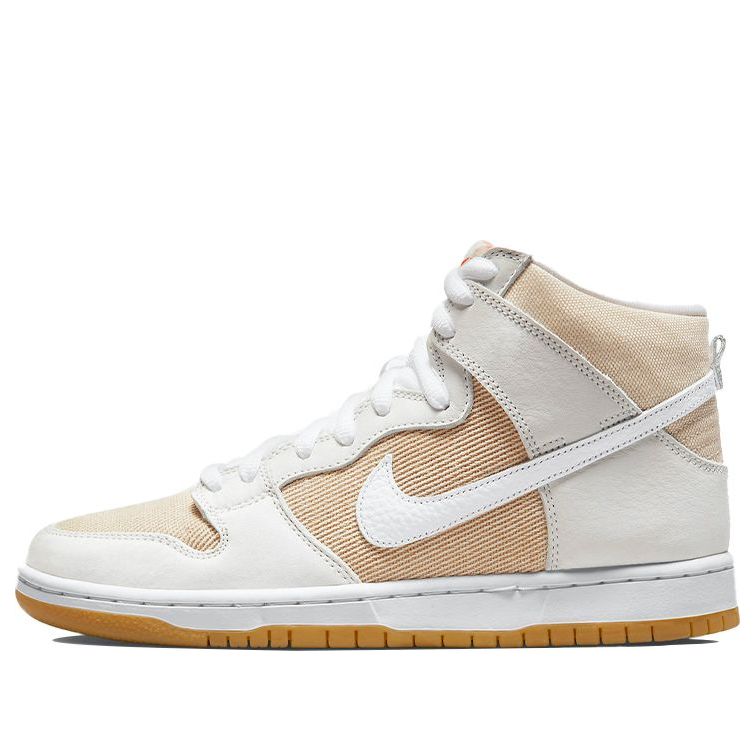 Nike Dunk High Pro ISO SB 'Unbleached Pack - Natural'  DA9626-100 Classic Sneakers