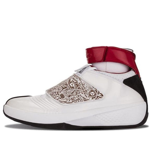 Air Jordan 20 OG 'White Varsity Red'  310455-161 Cultural Kicks